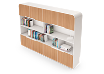 کتابخانه-کوتاه-ویژه-اتاق-مدیر-عامل-برلیانت-تیپ-6030-41 -  - https://mohitara.com