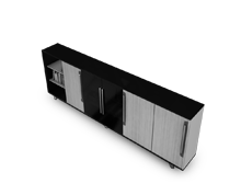 کتابخانه-و-ویترین-کوتاه-ویژه-اتاق-مدیر-عامل-یونیکا-تیپ-6058-41 -  - https://mohitara.com